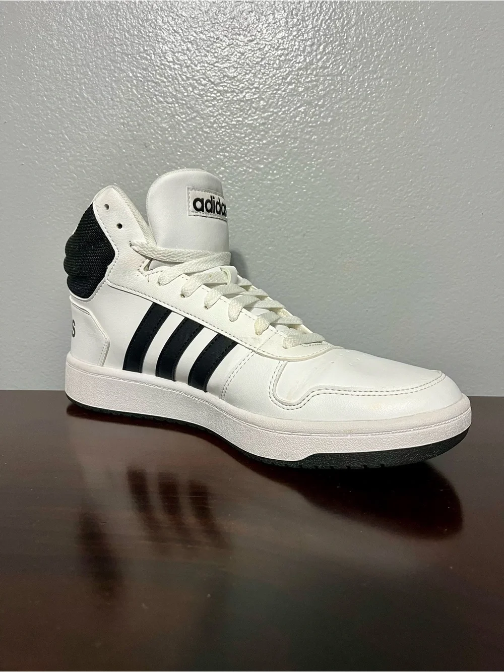 Adidas Men’s Hoops 2.0 Mid-Top Sneakers